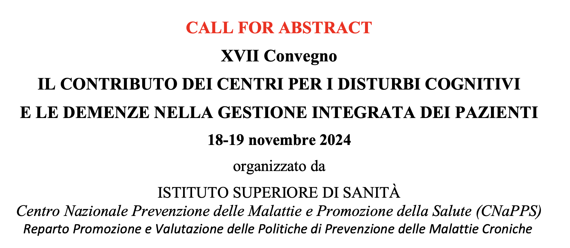 Il contributo dei centri per i disturbi cognitivi e le demenze nella gestione integrata dei pazienti